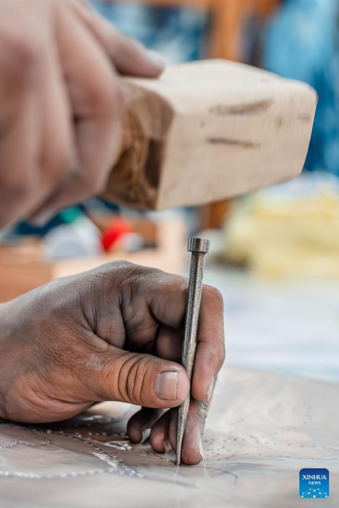 Zhoucheng Village, hometown of tie-dye technique of Bai ethnic group in China's Yunnan