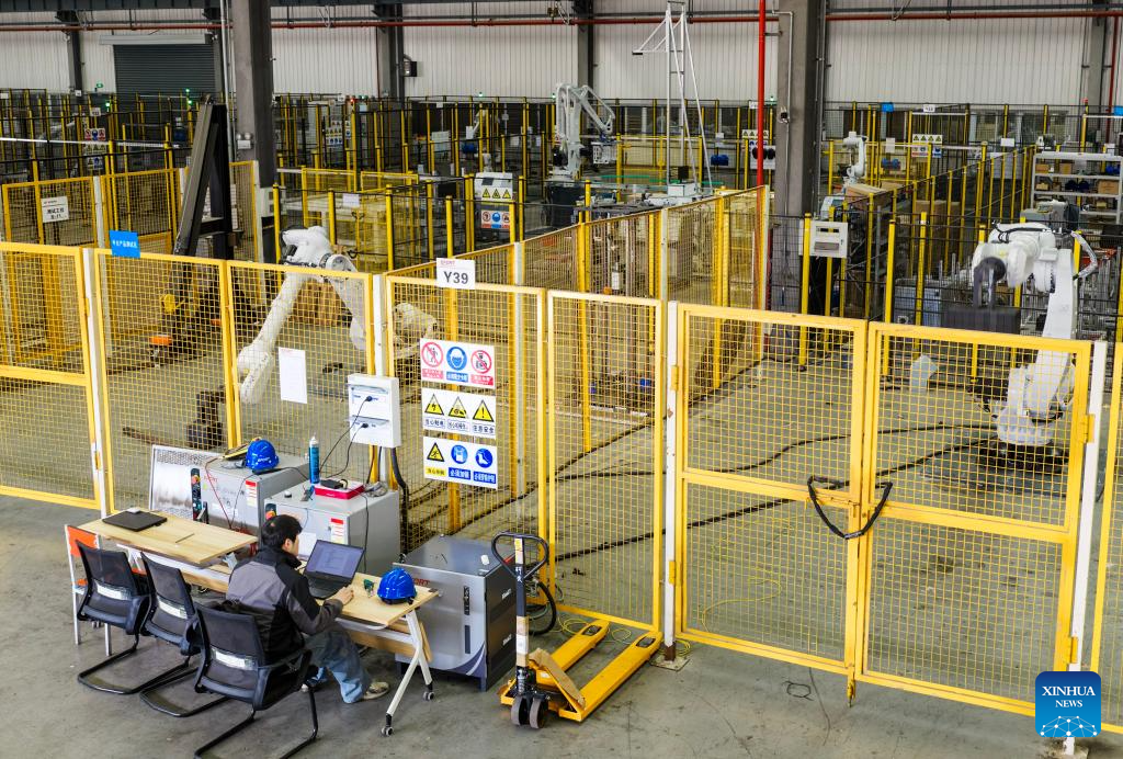 Manufacturing industry thriving in Wuhu, E China