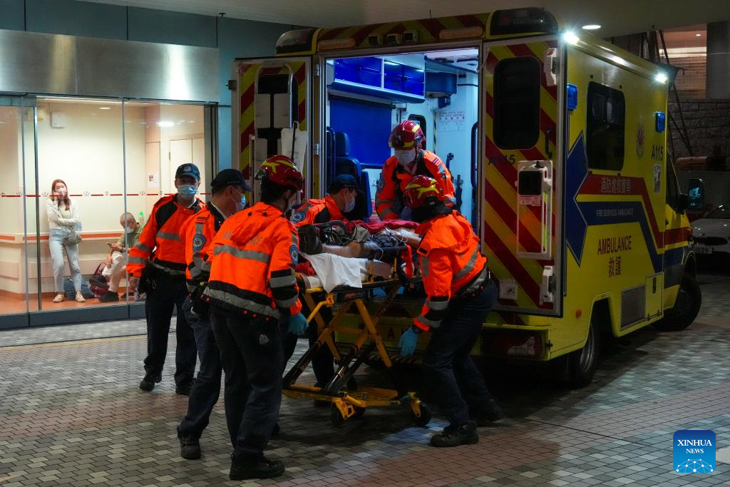 Rescue continues in Hong Kong residential area fire