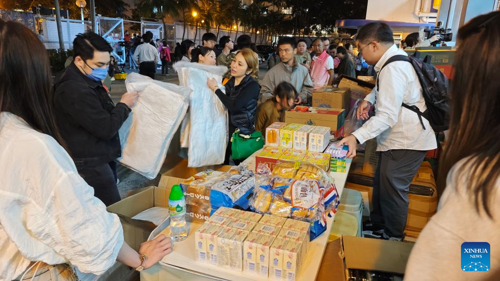 Rescue continues in Hong Kong residential area fire