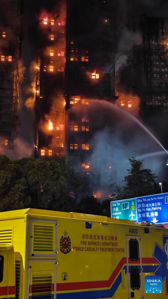 13 killed in Hong Kong residential area fire
