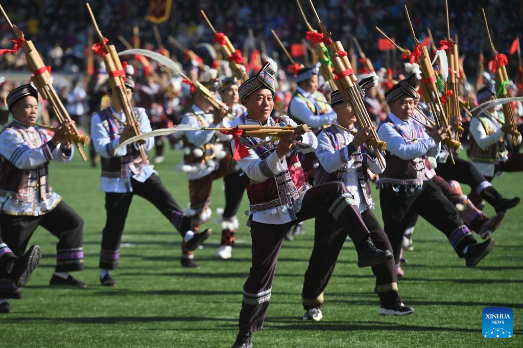 Rongshui County strengthens ethnic culture with cultural resources in S China's Guangxi