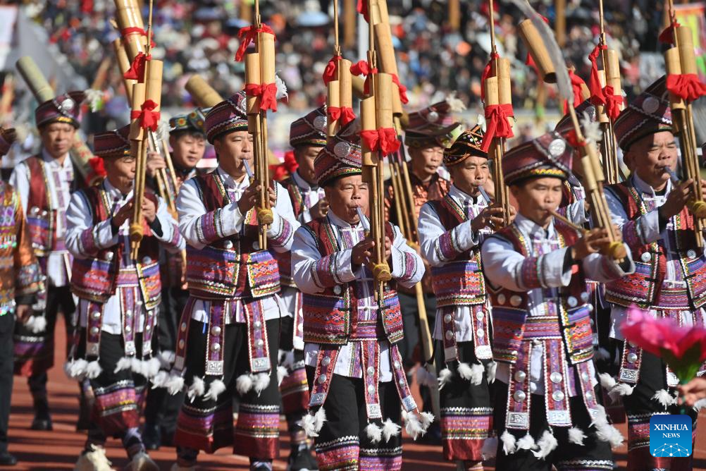 Rongshui County strengthens ethnic culture with cultural resources in S China's Guangxi