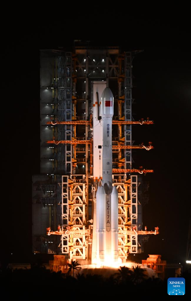 China launches new satellite into space