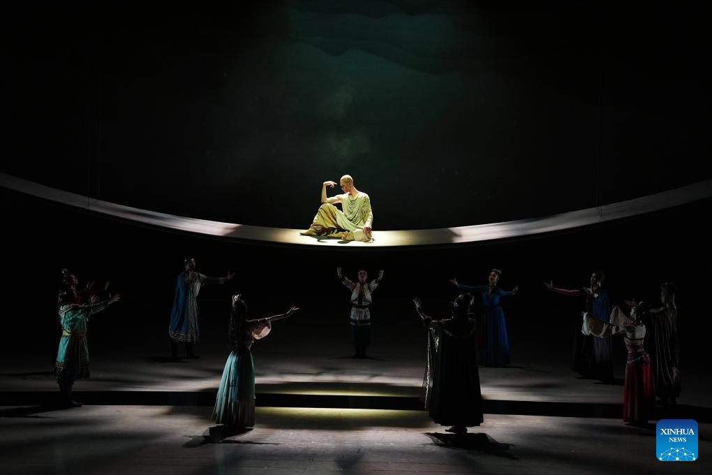 Artists of China National Opera House perform in dance drama