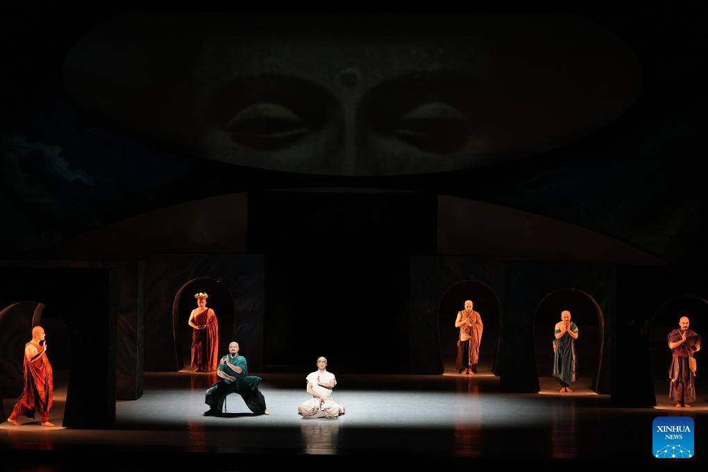Artists of China National Opera House perform in dance drama