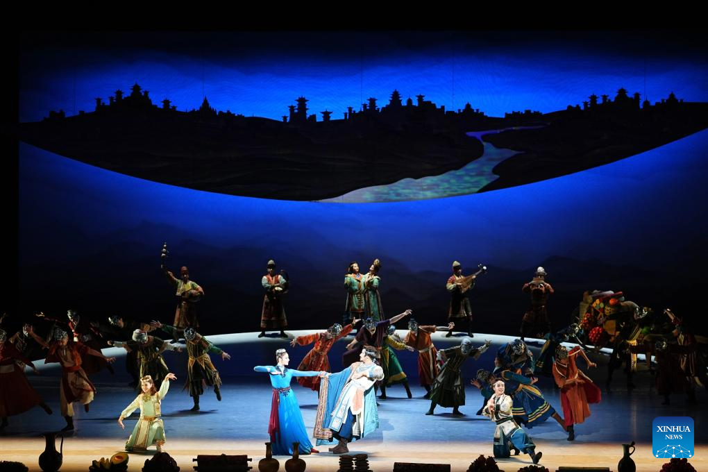 Artists of China National Opera House perform in dance drama