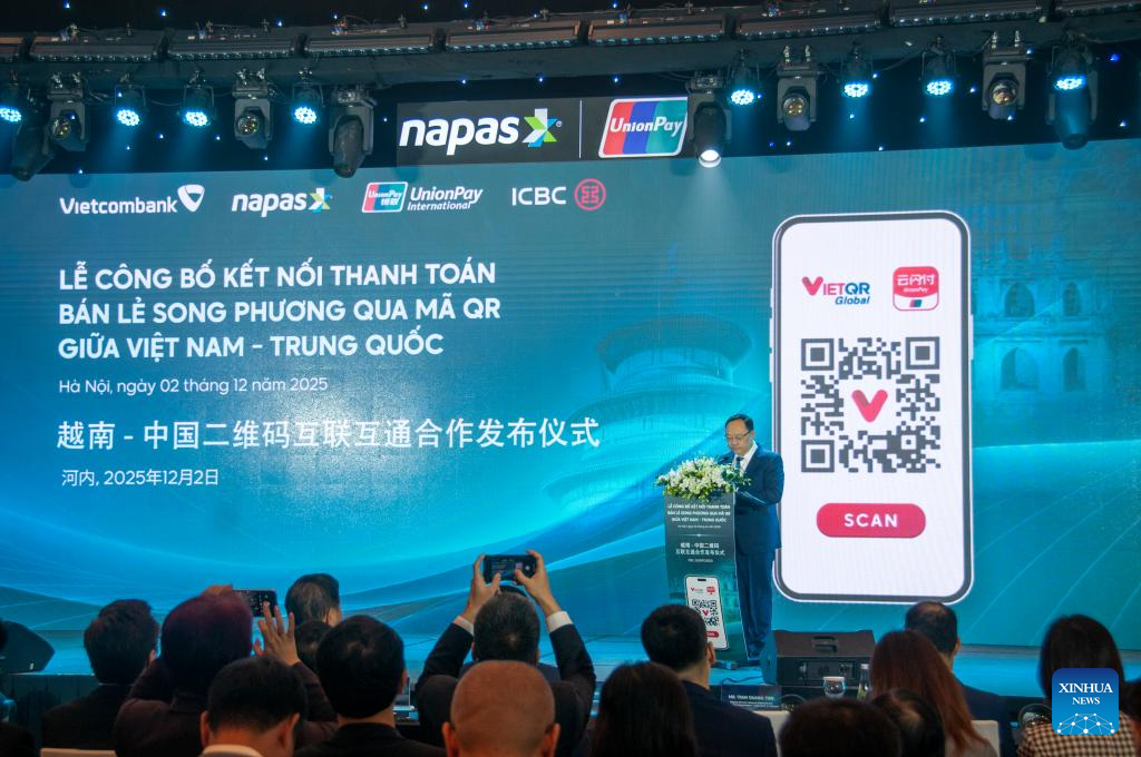 China, Vietnam launch cross-border QR code payment system