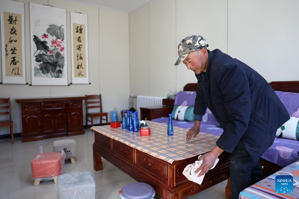 Resettlement sites on construction smoothly in Yuzhong County, NW China's Gansu