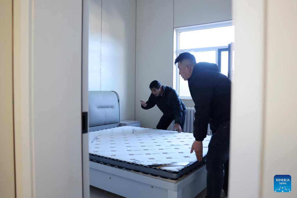 Resettlement sites on construction smoothly in Yuzhong County, NW China's Gansu