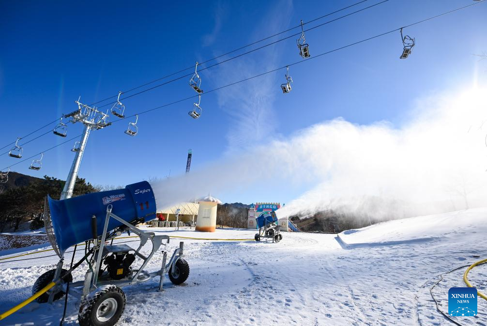 Jizhou District of China's Tianjin boosts ice, snow tourism