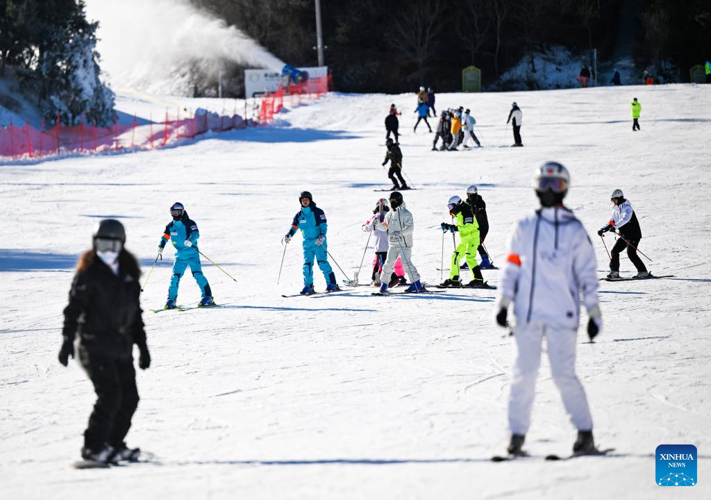 Jizhou District of China's Tianjin boosts ice, snow tourism