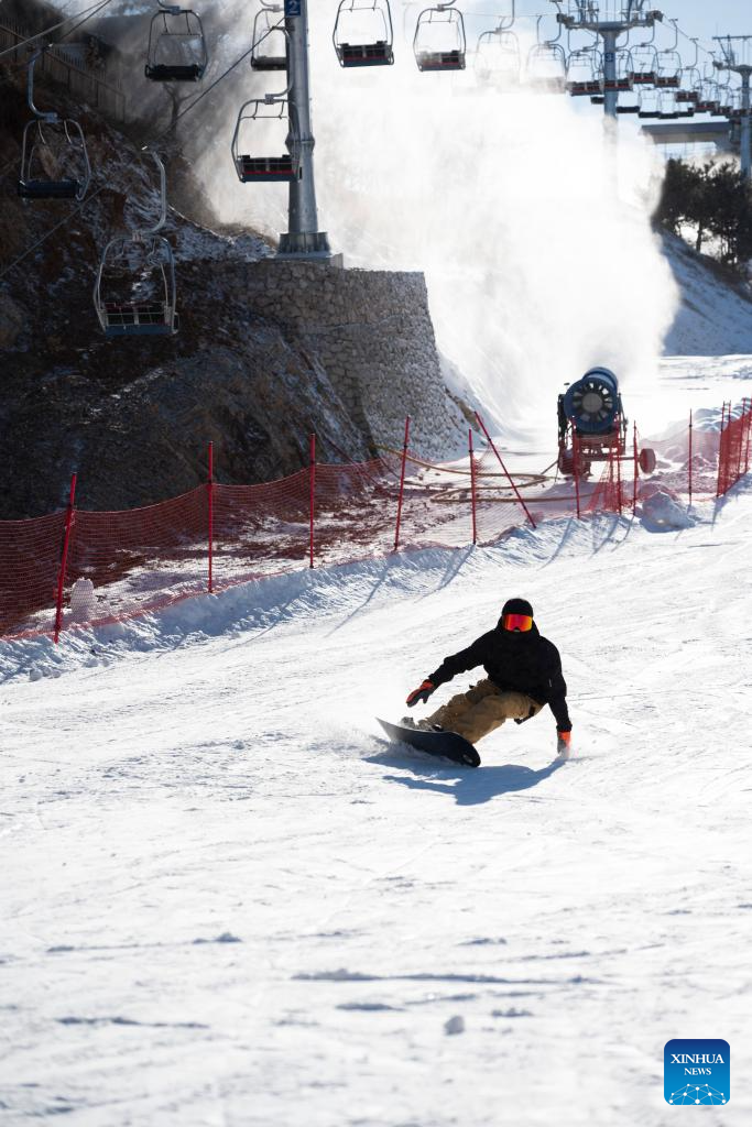 Jizhou District of China's Tianjin boosts ice, snow tourism