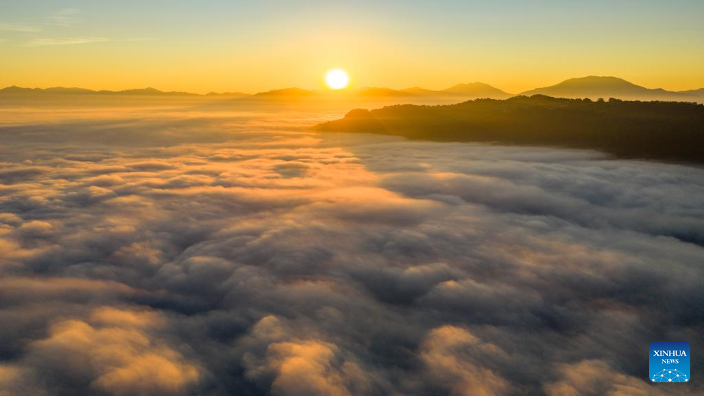 Scenery of Jingmai Mountain in Pu'er City, SW China's Yunnan