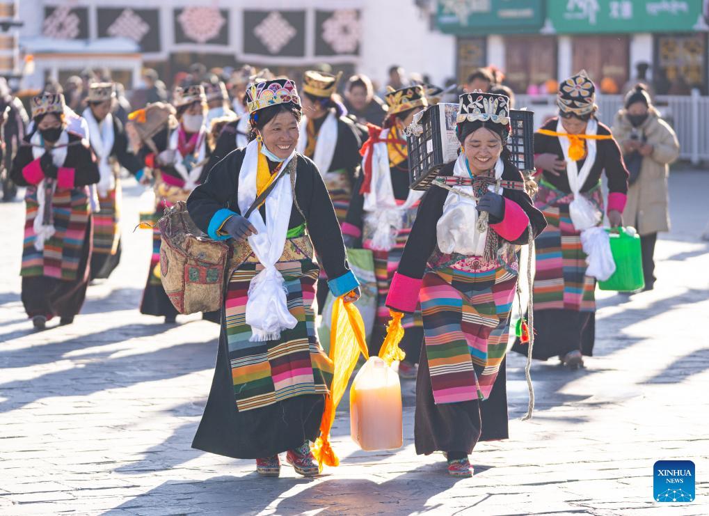 Annual Fairy's Day marked in Lhasa, China's Xizang