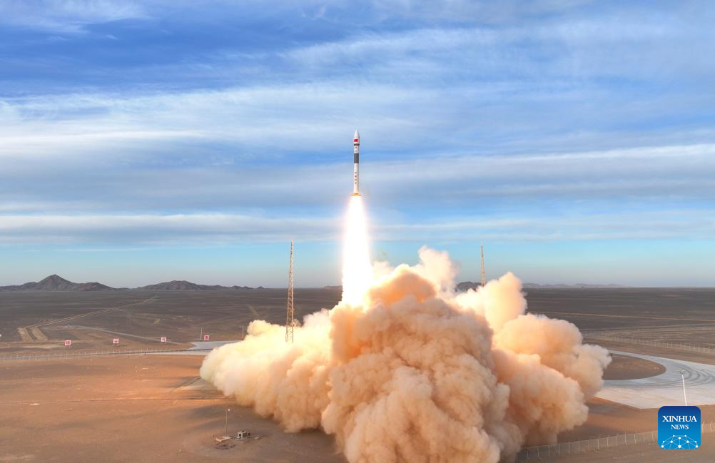China's Kuaizhou-1A rocket launches two new satellites into space