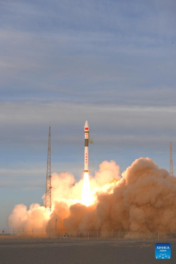 China's Kuaizhou-1A rocket launches two new satellites into space