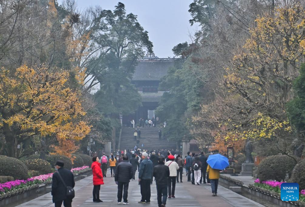 A close look at Dujiangyan irrigation system in Chengdu, China