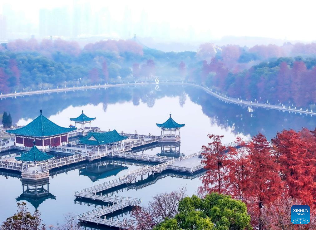 Winter scenery across China