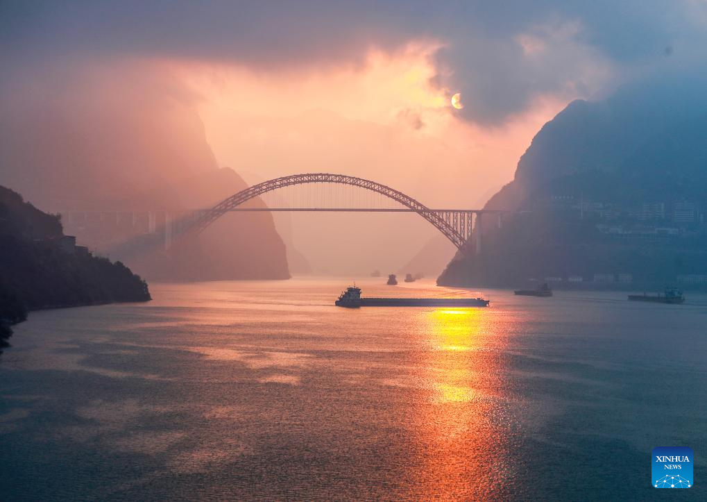 Winter scenery across China