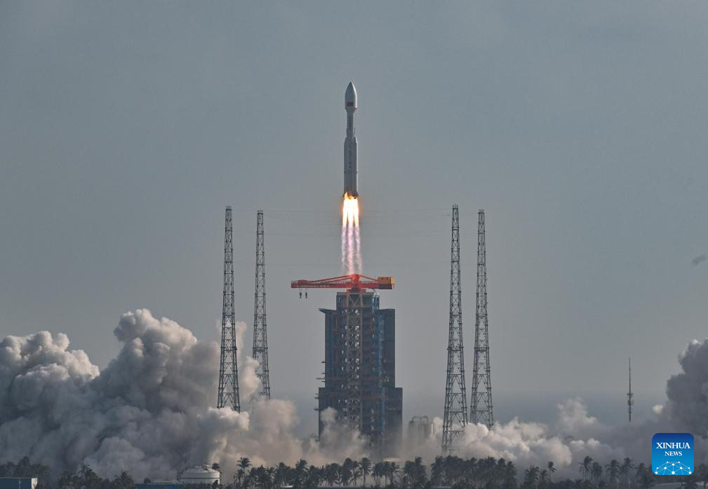 China's Long March-8A rocket launches new internet satellite group