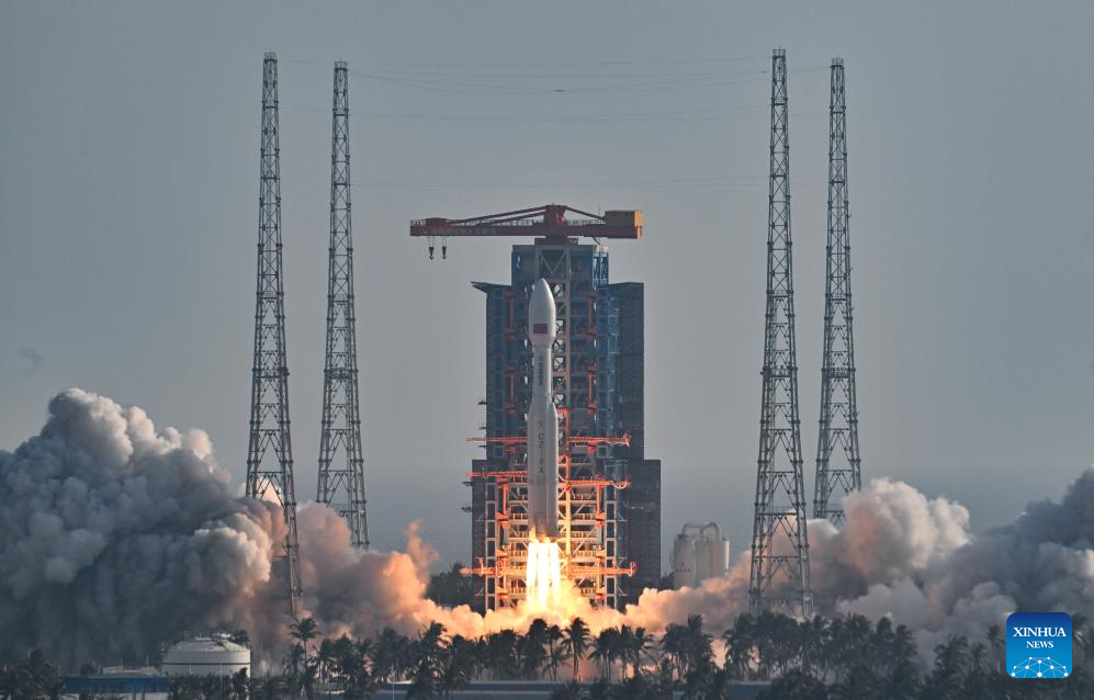 China's Long March-8A rocket launches new internet satellite group