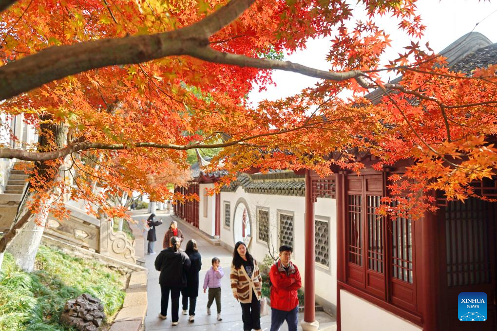 Winter scenery across China