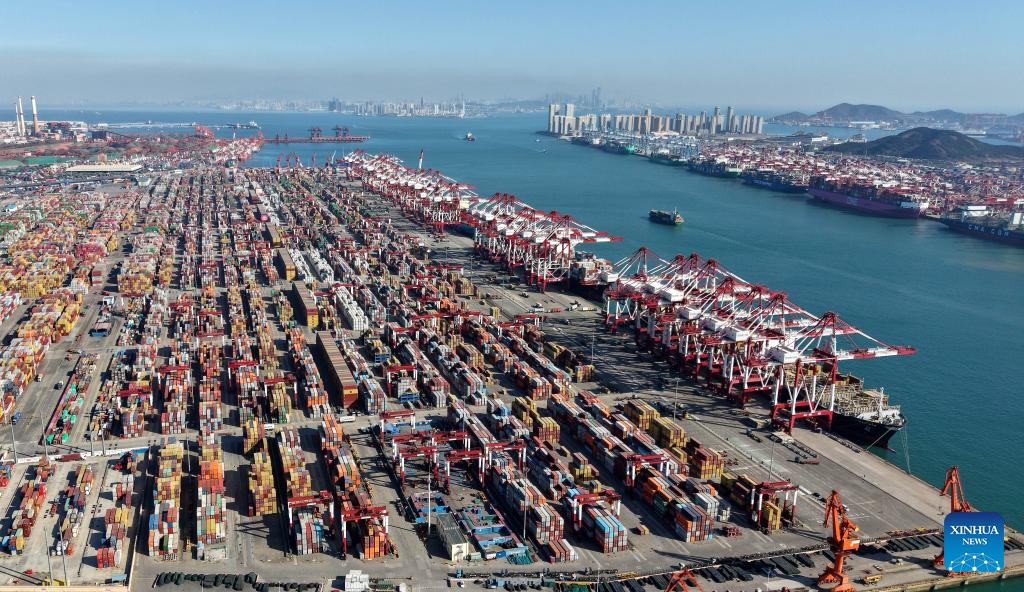 China's Qingdao Port surpasses 700 mln tonnes in cargo throughput in 2025