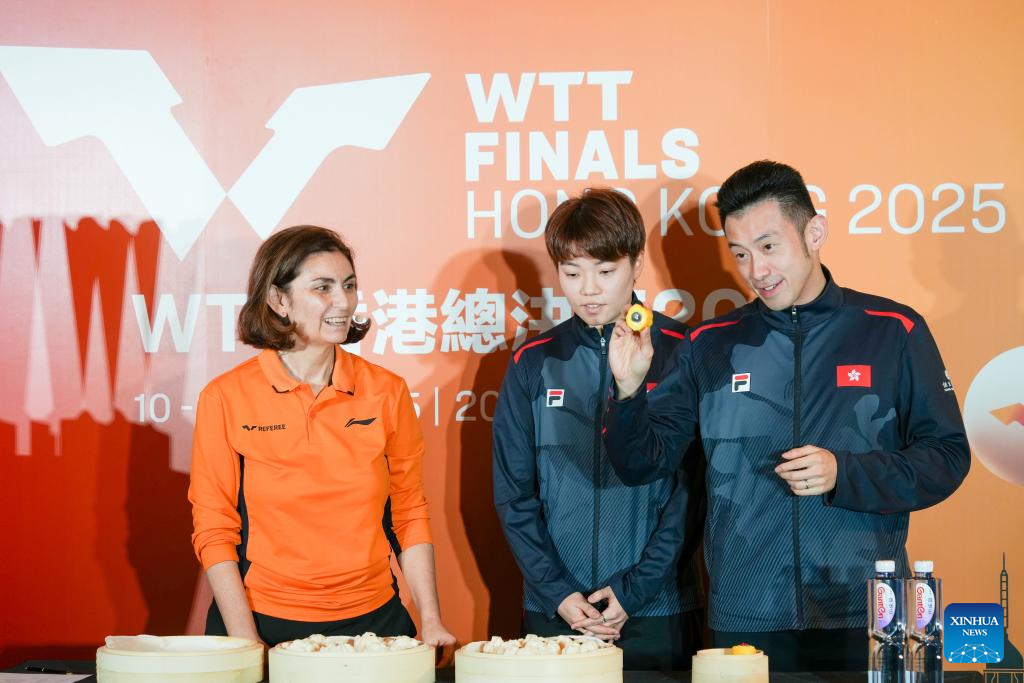 In pics: draw ceremony of WTT Finals Hong Kong 2025