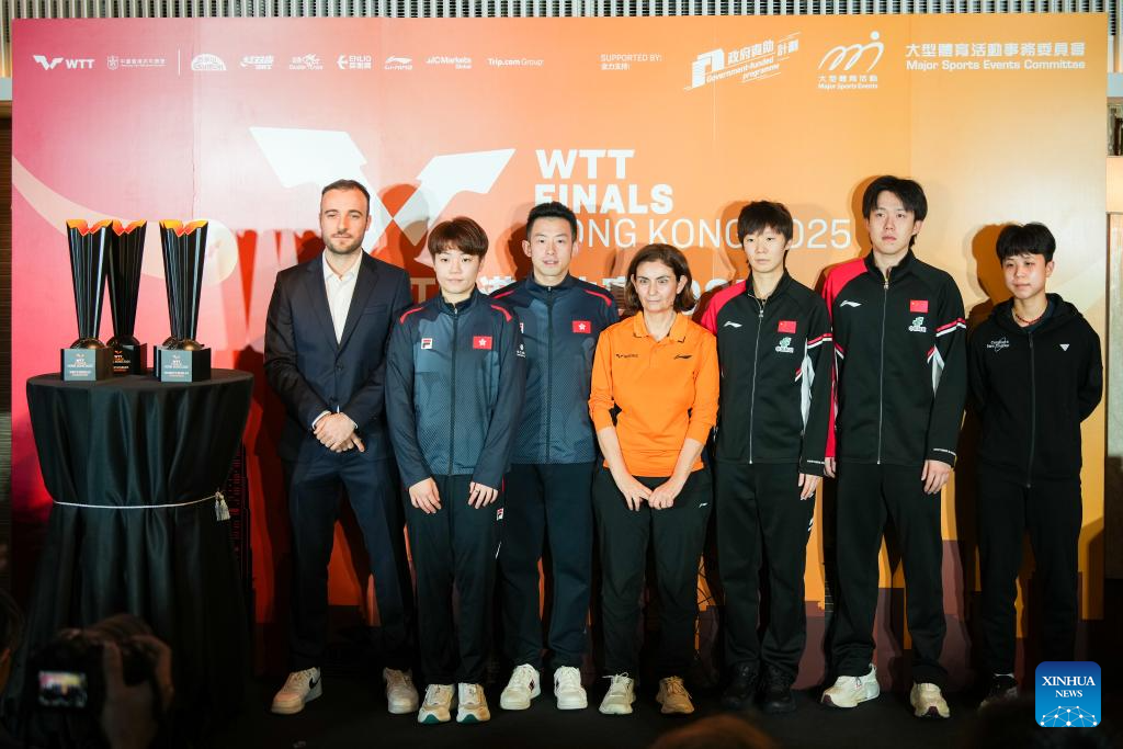 In pics: draw ceremony of WTT Finals Hong Kong 2025