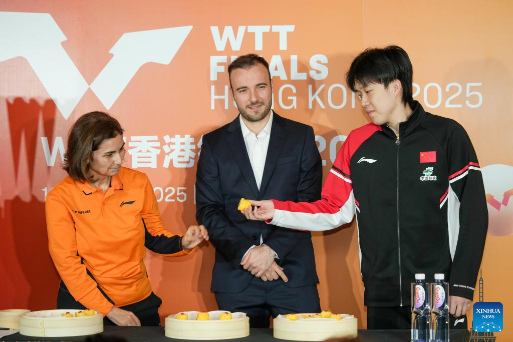 In pics: draw ceremony of WTT Finals Hong Kong 2025