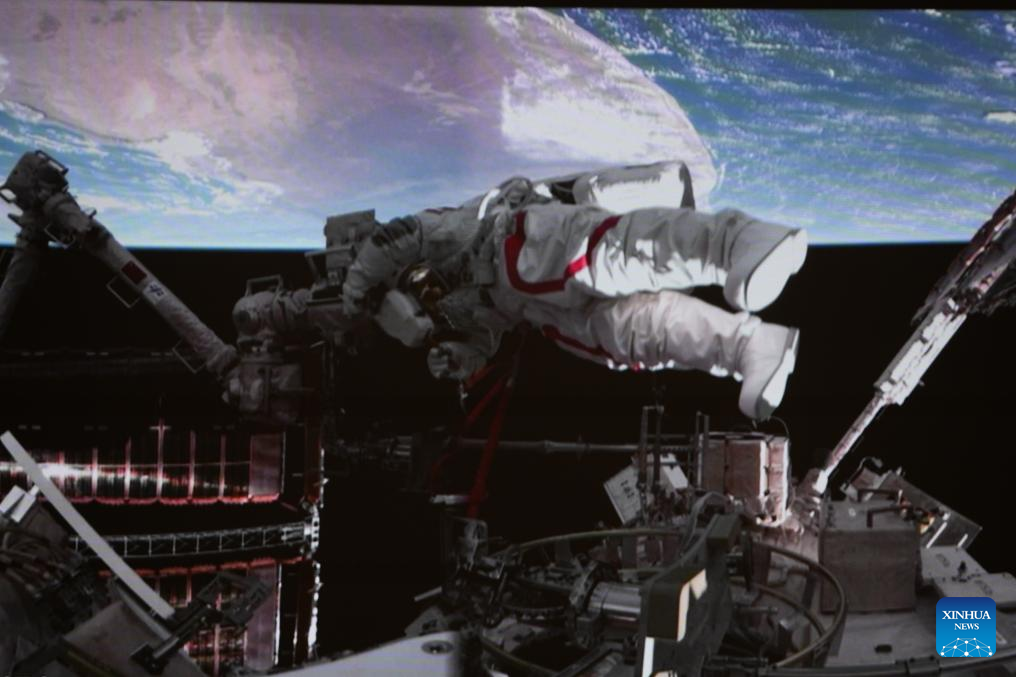 Shenzhou-21 astronauts complete first series of extravehicular activities