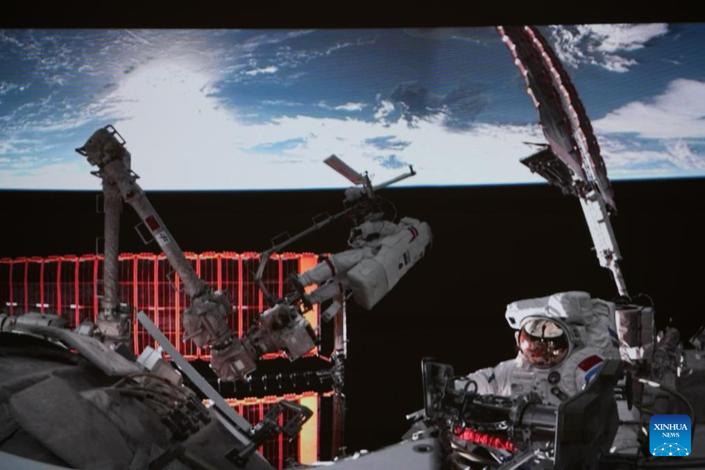 Shenzhou-21 astronauts complete first series of extravehicular activities