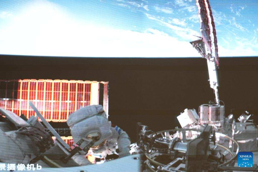 Shenzhou-21 astronauts complete first series of extravehicular activities