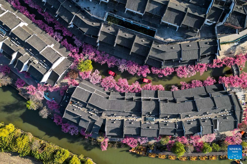 Winter scenery across China