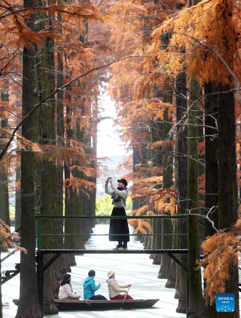 Winter scenery across China