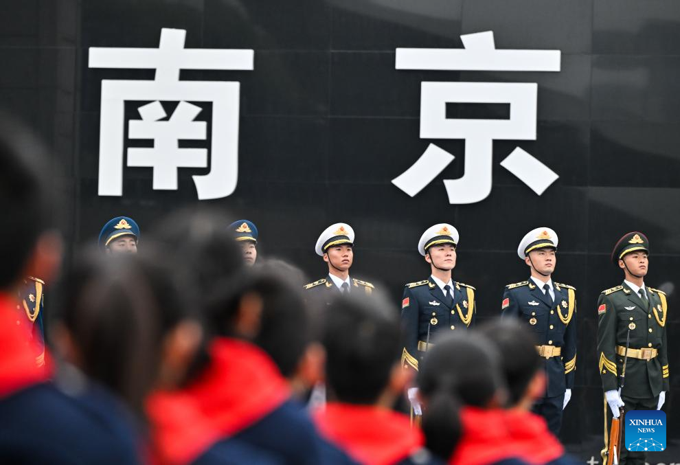 China holds national memorial for Nanjing Massacre victims, calling for remembrance of history