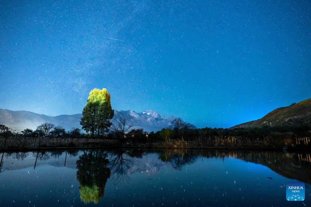 Geminid meteor shower seen across China