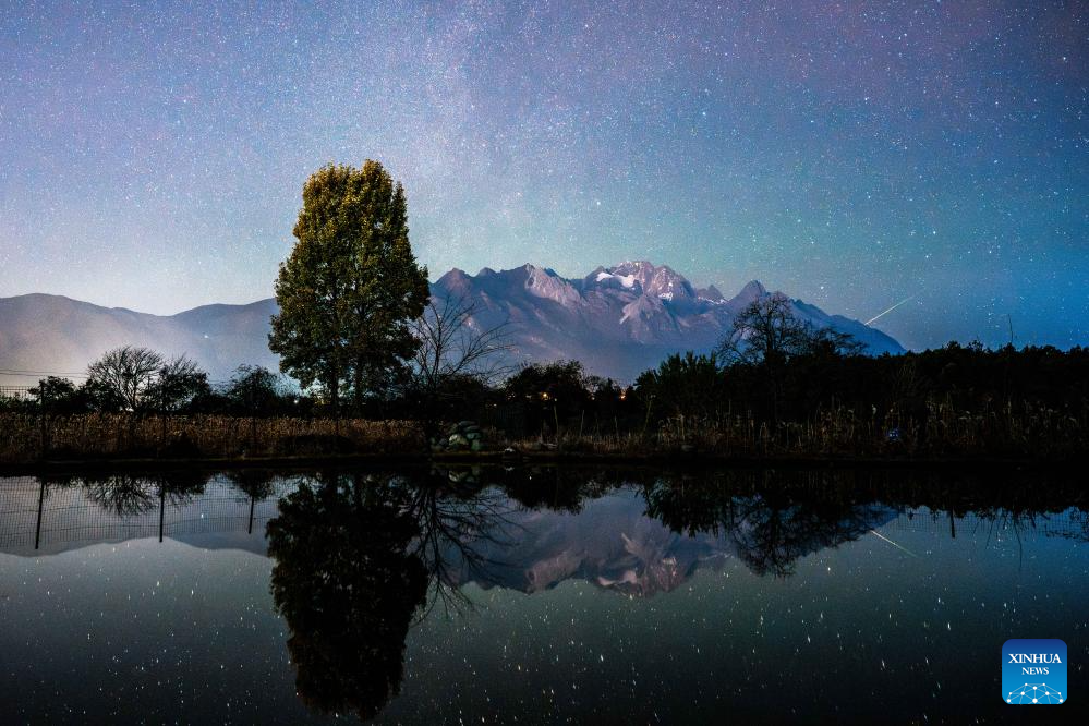 Geminid meteor shower seen across China