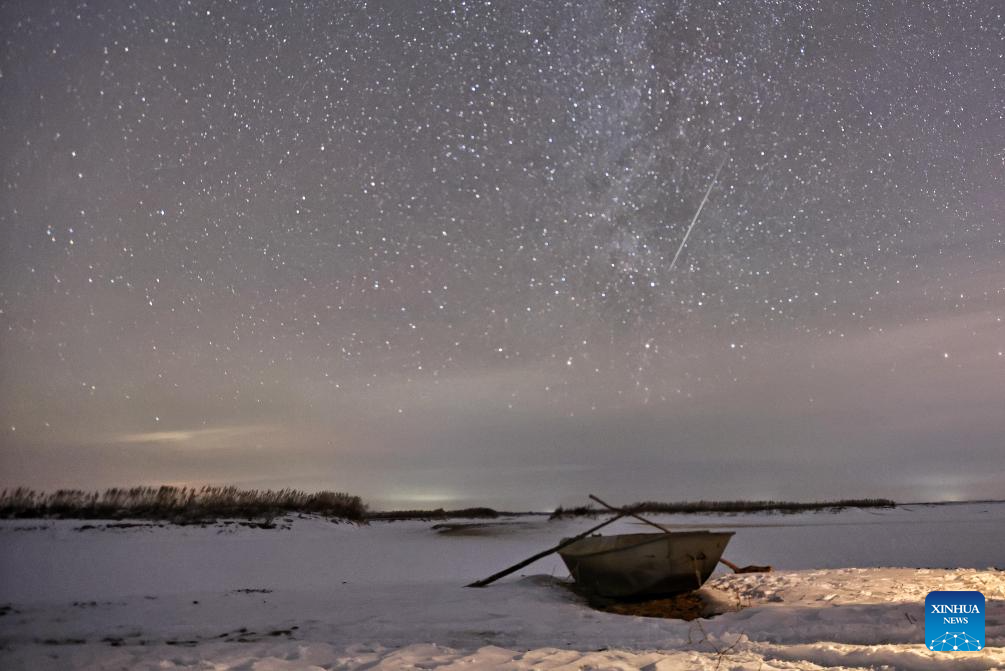 Geminid meteor shower seen across China