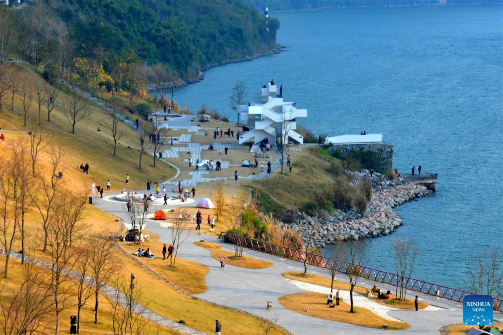 Winter scenery across China