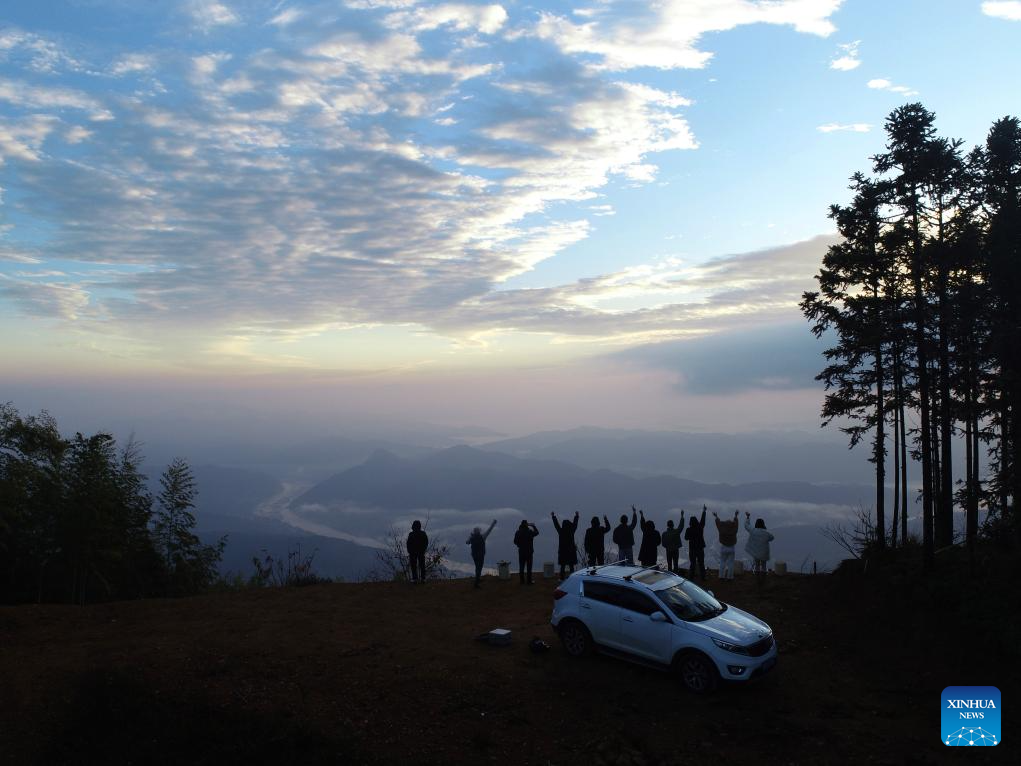 Winter scenery across China