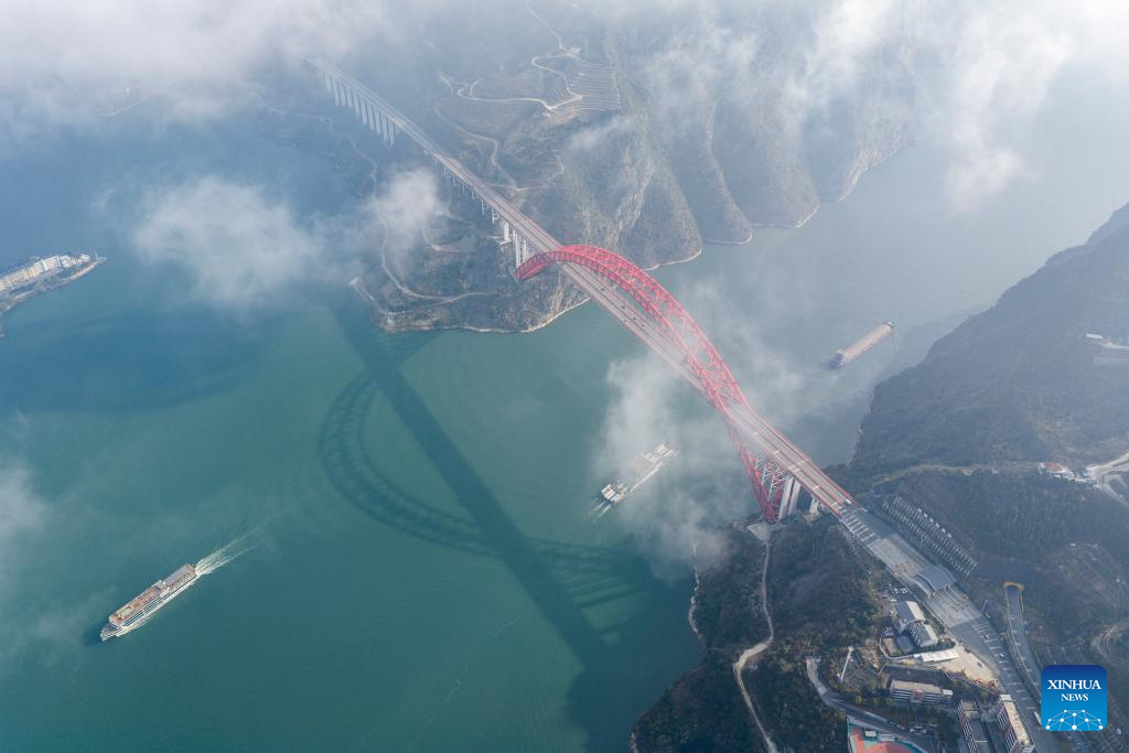 Winter scenery across China
