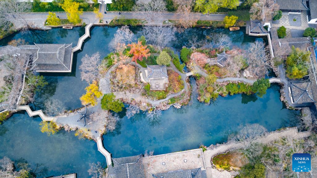 Picturesque winter scenery in China
