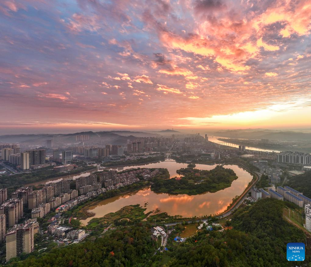 Picturesque winter scenery in China