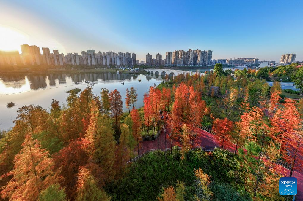 Picturesque winter scenery in China