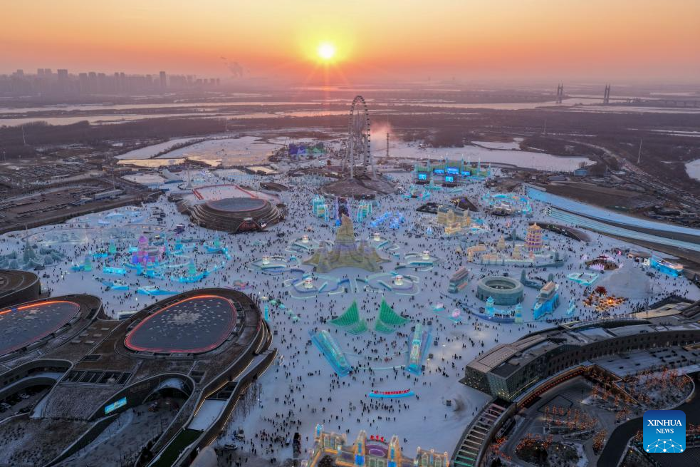 World's largest ice and snow theme park opens, igniting China's winter tourism fever