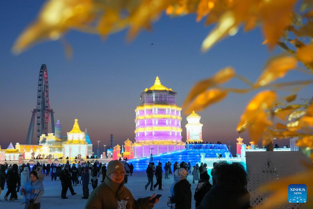 World's largest ice and snow theme park opens, igniting China's winter tourism fever