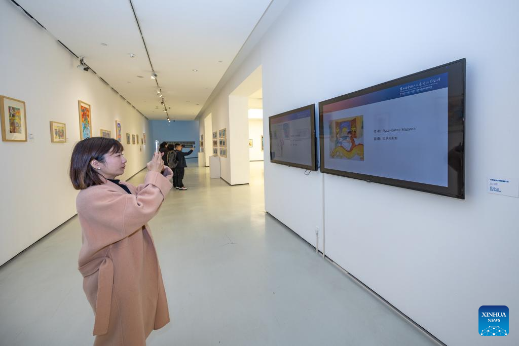 Exhibition of children's arts opens in southwest China's Chongqing