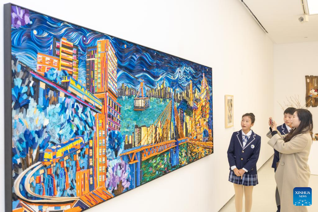 Exhibition of children's arts opens in southwest China's Chongqing